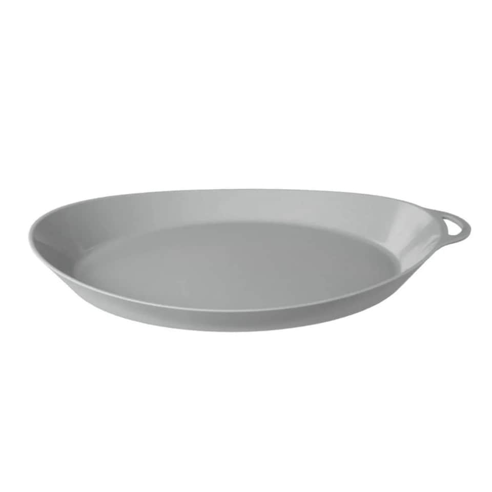 image 1 of Lifeventure Ellipse Camping Plate - Light Grey