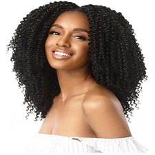 Outre Big Beautiful Hair 4A Kinky Curly Clip In 9pcs Multi | S1B/30 | One Size