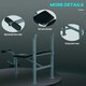 image 6 of HOMCOM Adjustable Multi Gym Weight Bench Barbell Stand Chest Leg Abs Training