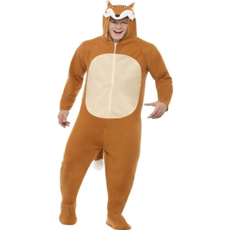 Fox Costume - Brown - All in one with Hood - 27867M