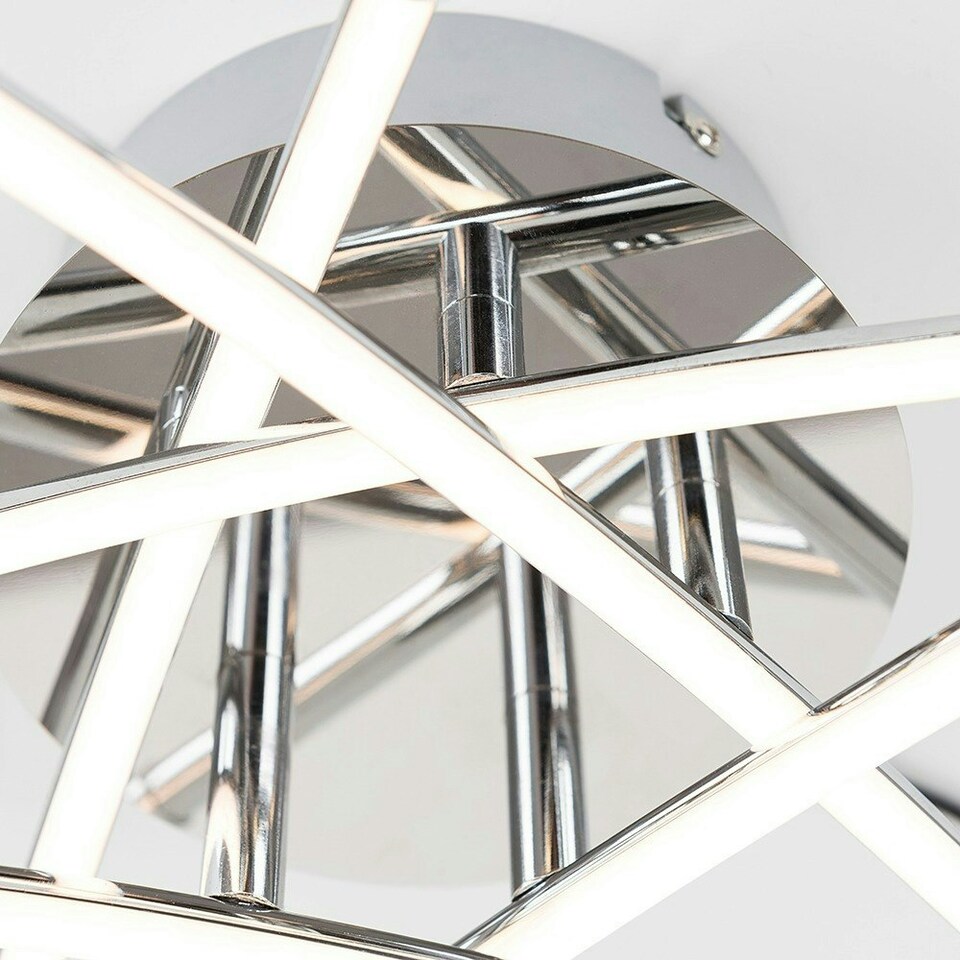 image 1 of ValueLights Marais Silver Ceiling Bar Light