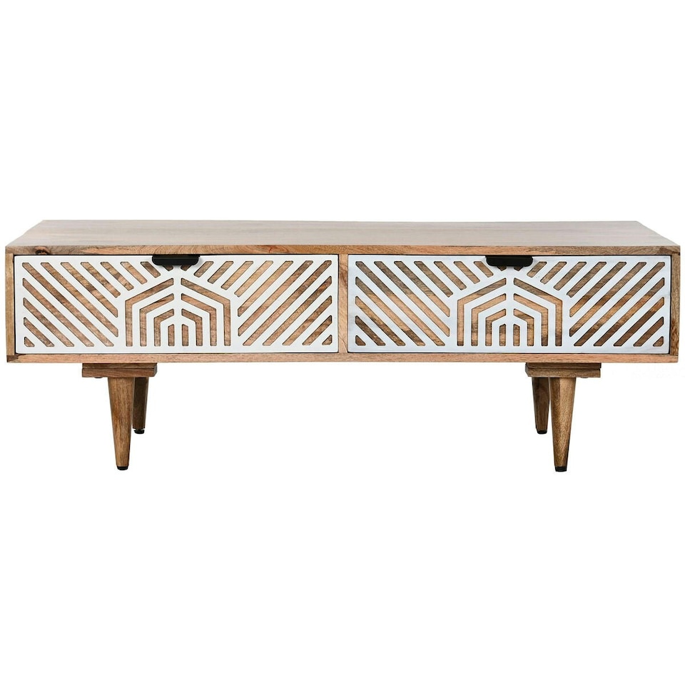 image 1 of Centre Table Home ESPRIT White Mango wood 115 x 60 x 40 cm N/A