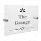 image 5 of Personalised Decorative Swirl Acrylic House Sign