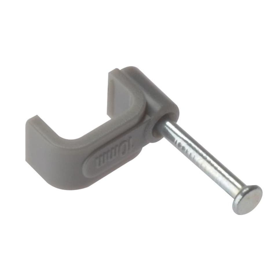 Forgefix Flat Cable Clips - Multi Colour - 1.50mm