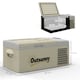 image 7 of Outsunny 16L Car Refrigerator Fridge Freezer, 12/24V DC and 100-240V AC, Khaki