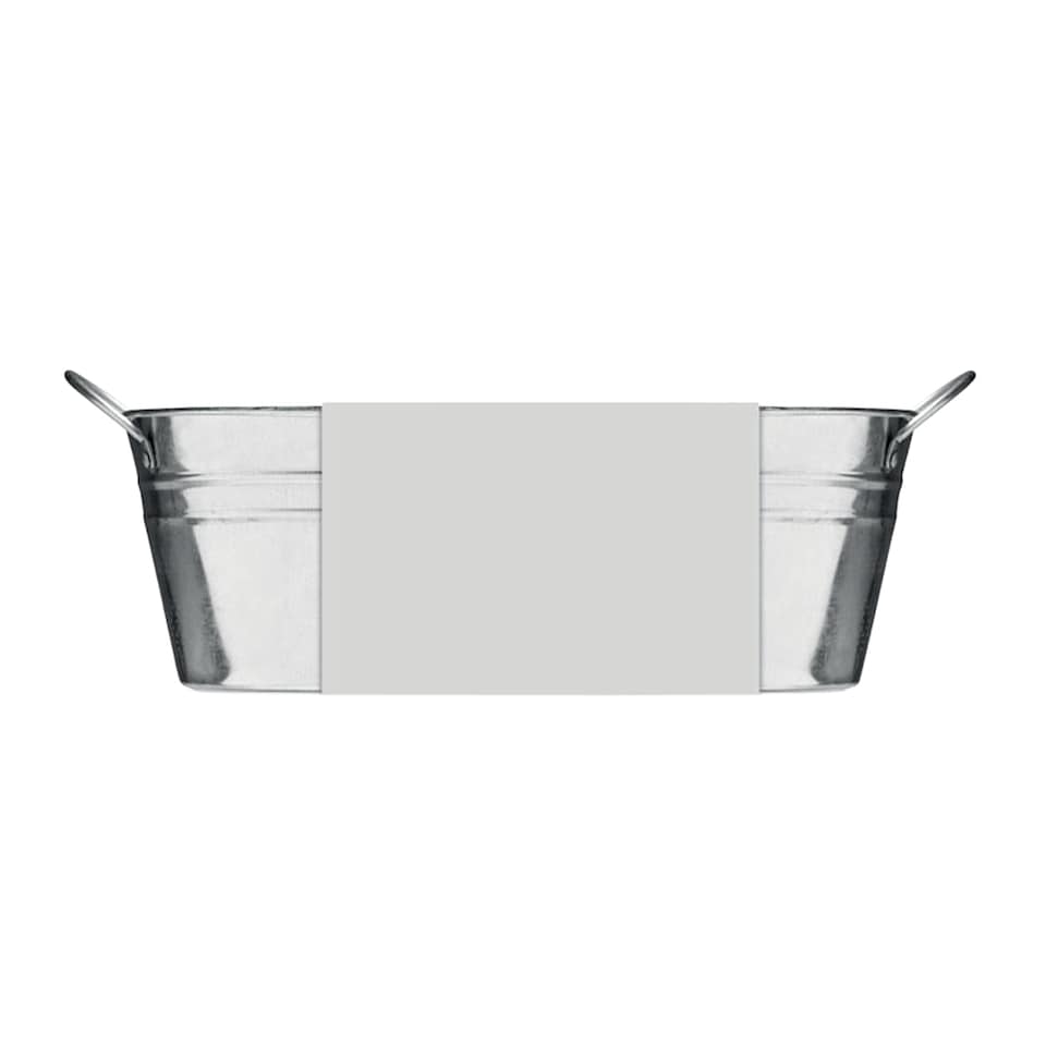 image 1 of MidOcean Herb Seeds Plant Pot | Silver | Matt Silver | One Size | 1