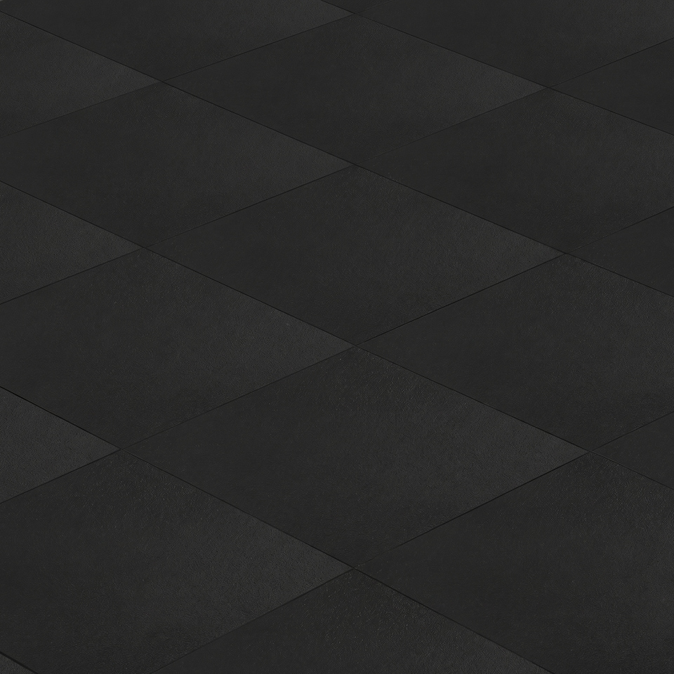 image 1 of NOVECRAFTO Vinyl Floor Tile – Self Adhesive 12x12 in – Black Checkerboard – Peel & Stick for Kitchen, Bathroom & Living Room – Waterproof & Easy DIY | Black | 2.79 sqm