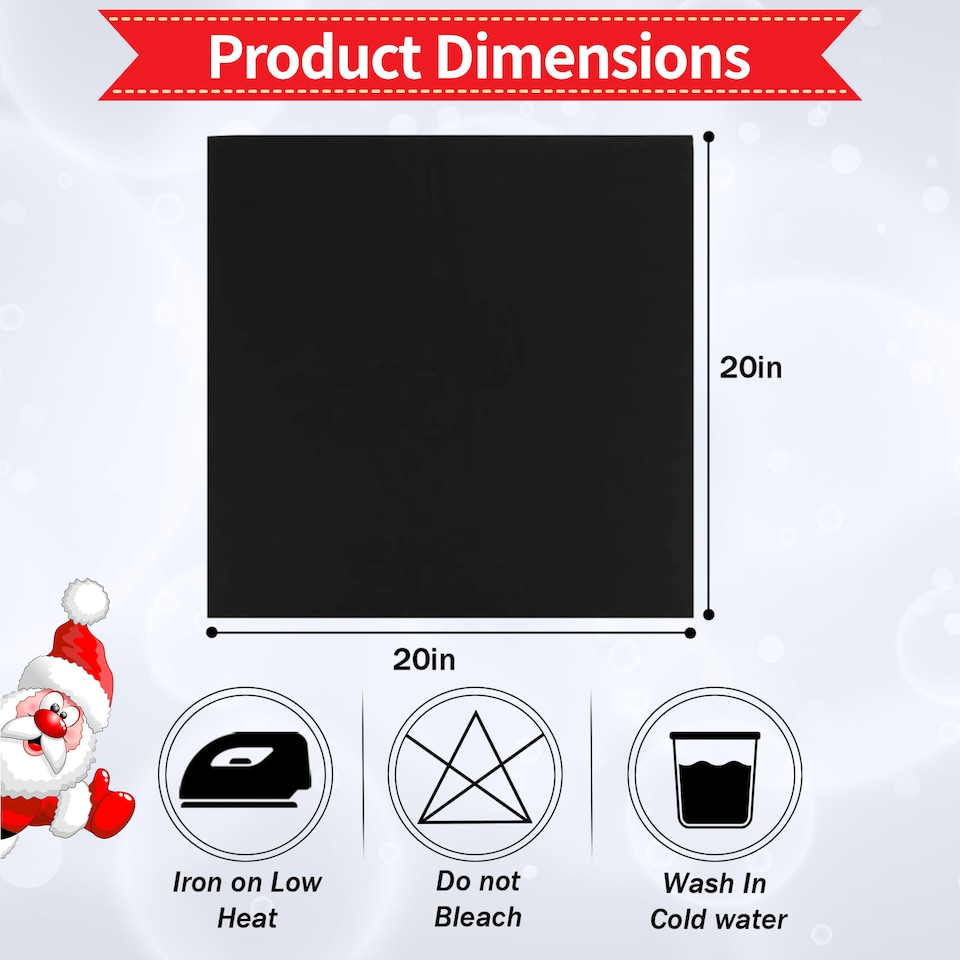 image 1 of 10pcs Red 100% Polyester Table Napkins with Hemmed Edges - 20 Inch