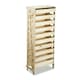 image 1 of Primrose 10 Drawer Wooden Apple Storage Rack H156cm x W60cm x D33cm