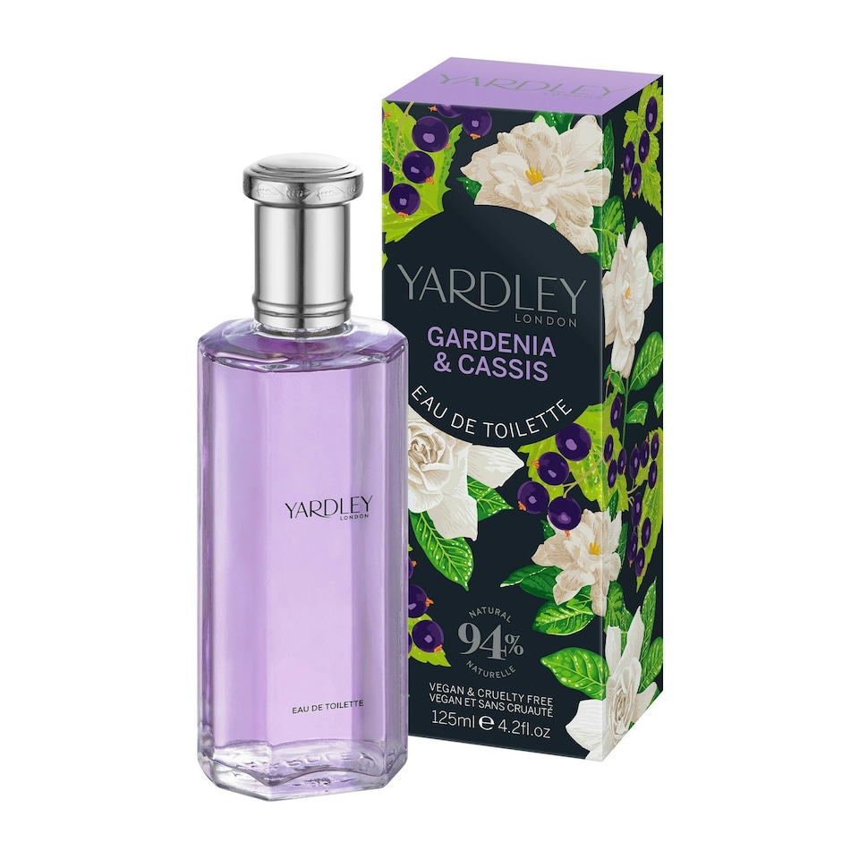 image 1 of Yardley London Gardenia and Cassis Eau de Toilette 125ml