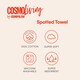 image 10 of Cosmo Living Supersoft Towels 100% BCI Cotton Multi | Spot | Bath towel
