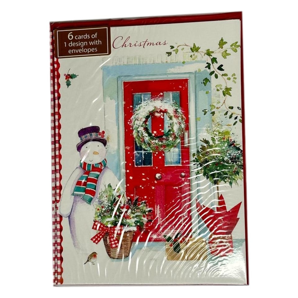 image 1 of Pack of 30 Charming Holiday Designs Christmas Cards with Envelopes