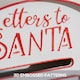 image 4 of HOMCOM Christmas Post Box Wall Mounted Santa Mailbox for Xmas Decoration