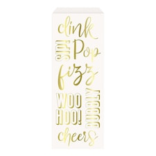3 POP/FZ/CLNK PAPER BOOZ BTL BAG - UNIQUE