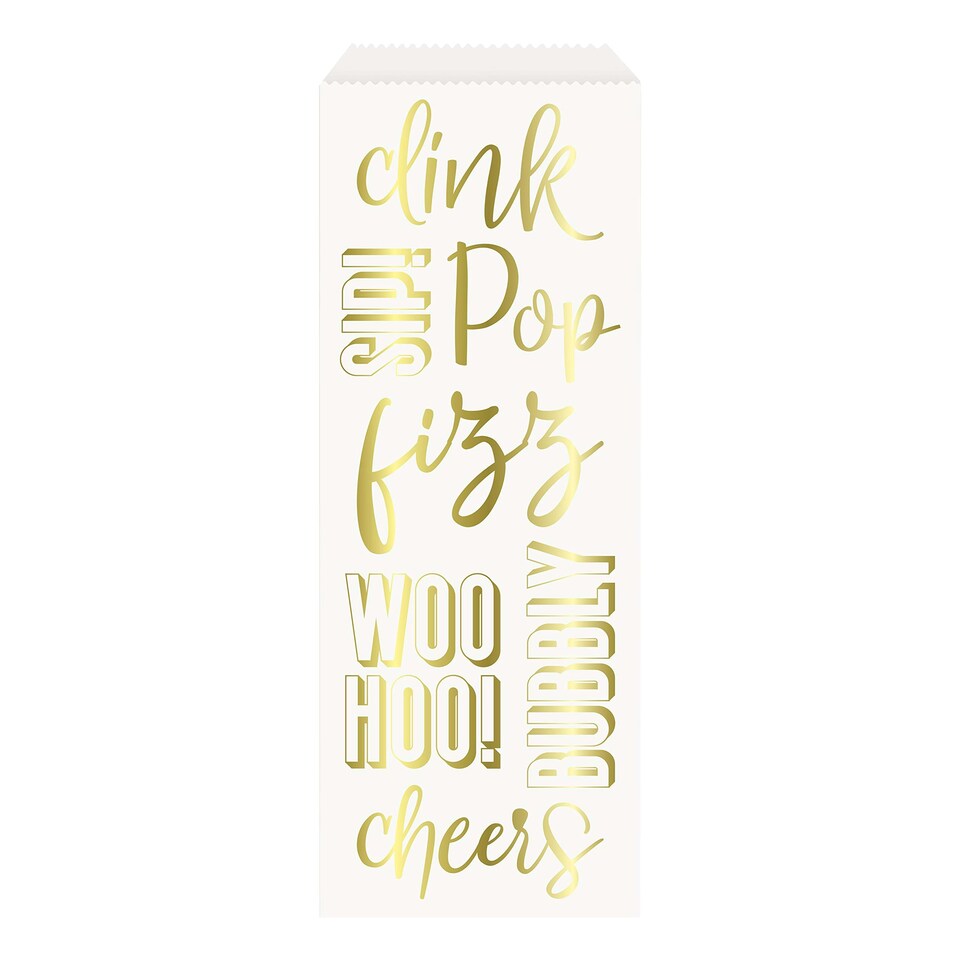 3 POP/FZ/CLNK PAPER BOOZ BTL BAG - UNIQUE