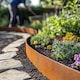 image 10 of Nicoman Pre Rusted Metal Lawn Edging Border, Garden Edging | Bronze | Rust | 5m | 1