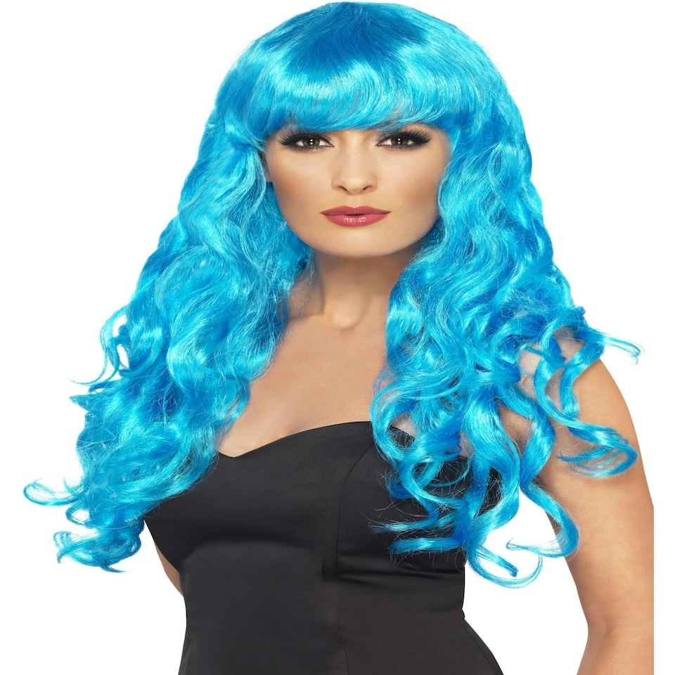 Siren Wig, Blue - FEMALE - ADULT - N/A