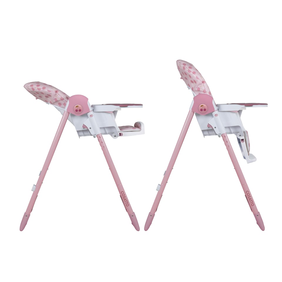 image 1 of Cosatto Pip Adjustable Compact Highchair Birth to 15kg
