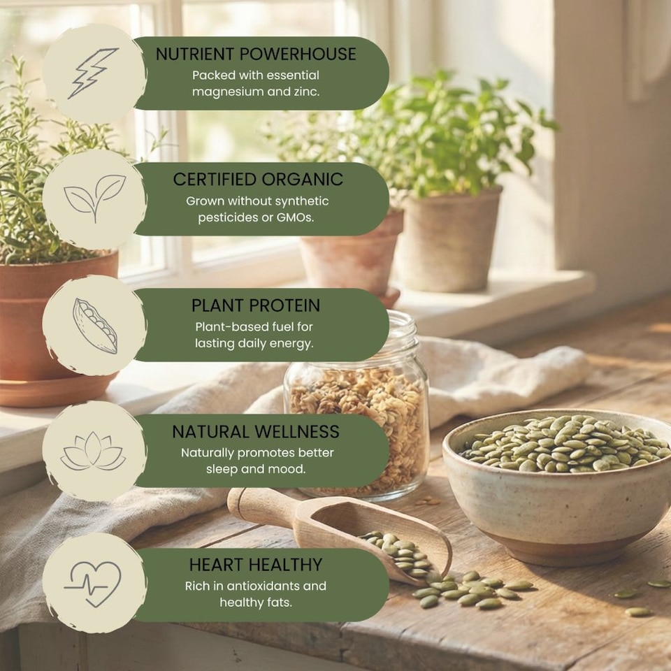 image 1 of Minton & Donello Pumpkin Seeds 6 x 500g