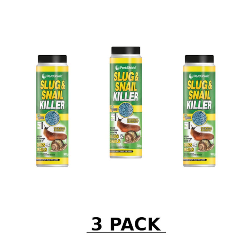 image 1 of PestShield Slug And Snail Killer 300g | Green | 3 - Green | 3 Pack | 3