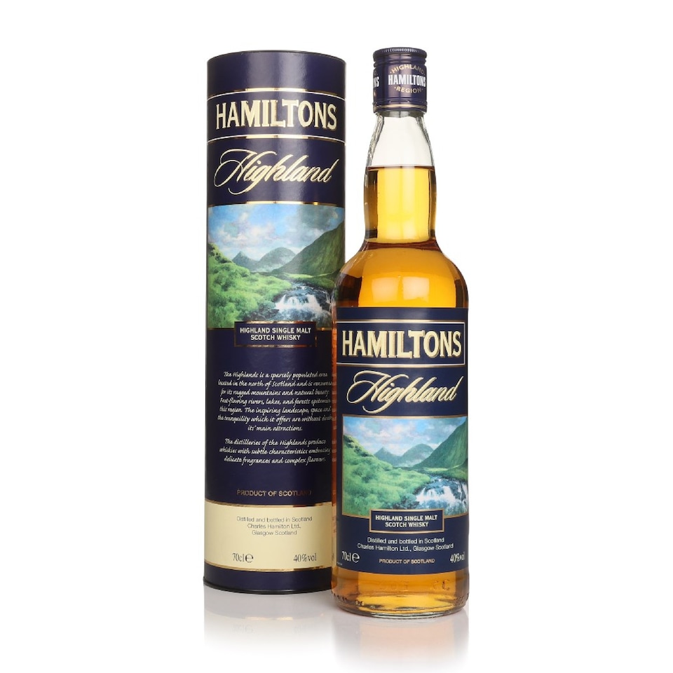image 1 of Hamiltons Highland Single Malt Scotch Whisky