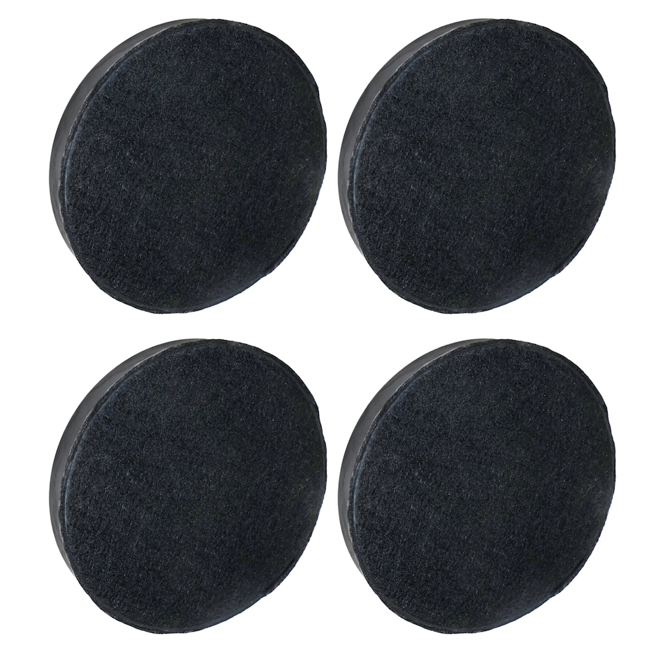 image 1 of SPARES2GO Carbon Filters for Bosch DWP66BC DWW06 DWW09 Cooker Hood 00796390 DHZ5276 x 4