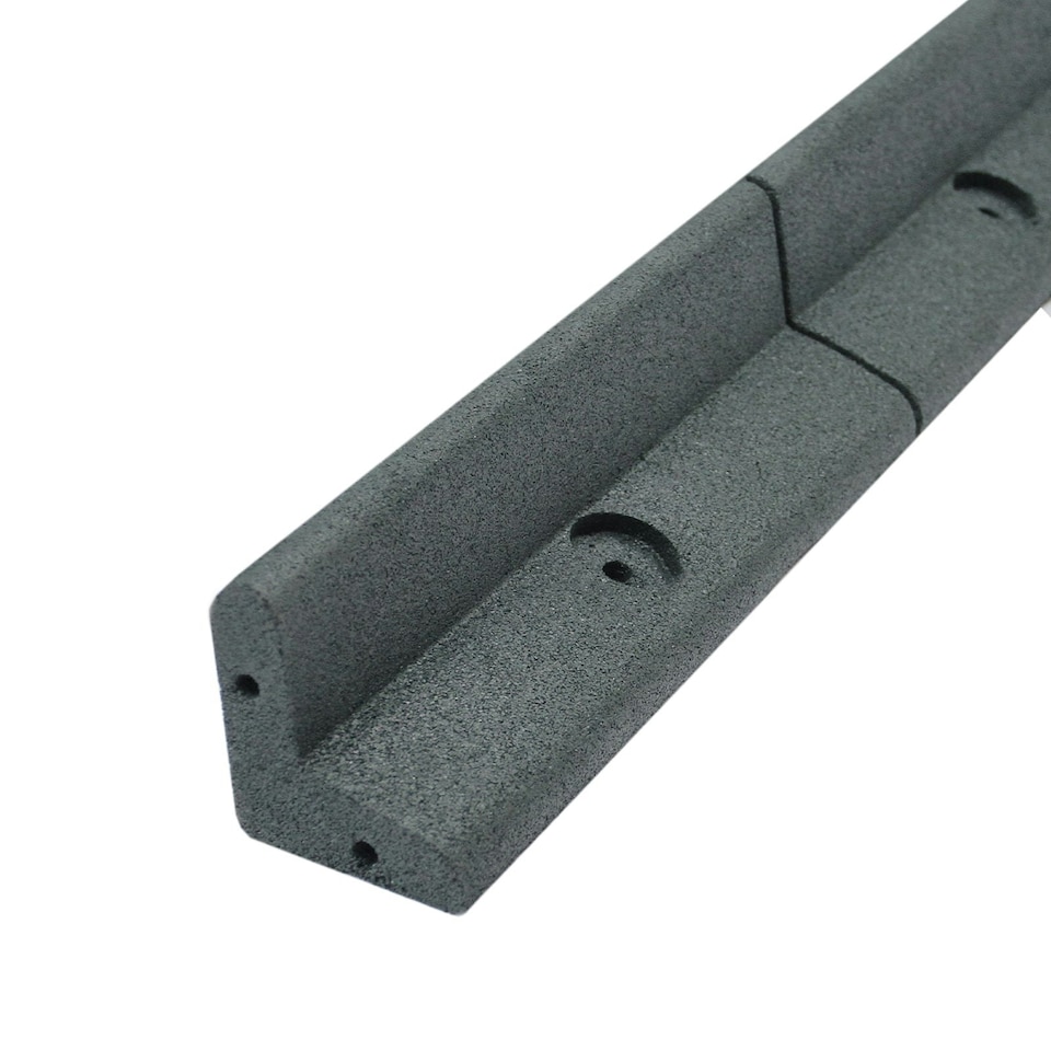 image 1 of Flexible Lawn Edging Grey 1.2m x 12