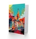 image 2 of Nottingham City England Cityscape Vibrant Art Card