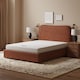 image 4 of Visco Therapy 15cm Deep Thrive Kids Cool Blue Support Foam Mattress for Cooler Sleep and Gentle Pressure Relief | White | White | Double | 1