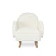 image 1 of Tutti Bambini Micah Mini Me Children's Rocking Chair - Fresh Cream Cream