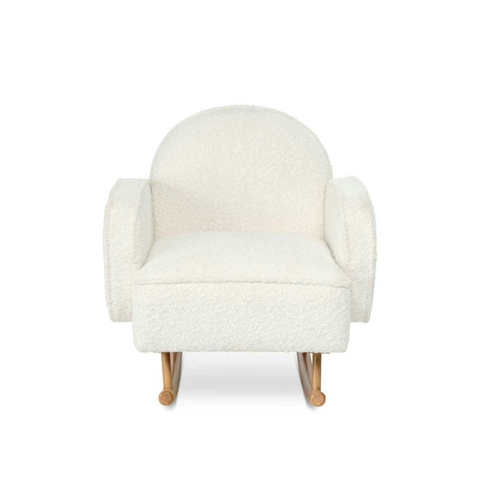 image 1 of Tutti Bambini Micah Mini Me Children's Rocking Chair - Fresh Cream Cream