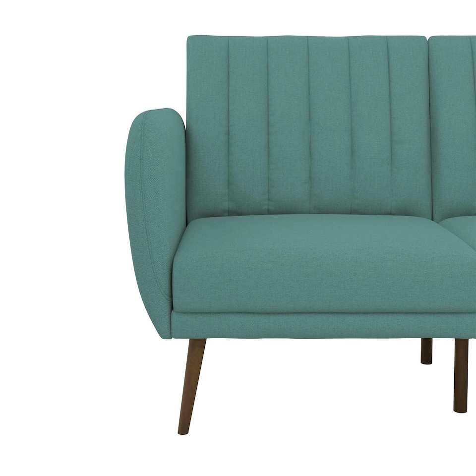 image 1 of Brittany Sofa Bed in Light Blue fabric Blue | LIGHT BLUE LINEN