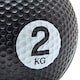 image 4 of Reebok 2 kg Medicine Ball, 19 cm Diameter, Dual-Textured Grip | Multi | 19 cm diameter