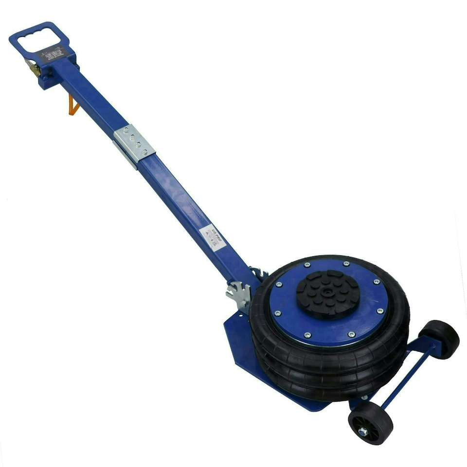 image 1 of 3 Ton Car Van Air Pneumatic Triple Air Bag Trolley Lifting Jack 135 - 400mm Height