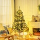 image 2 of HOMCOM 6ft Artificial Christmas Tree with LED Lights, Decoration, Auto Open