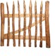 image 1 of Primrose Split Hazel Fencing Garden Gate Traditional Fence W1m x H1.2m | Brown | Brown