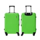 image 3 of Groundlevel Cosmic Hard Sheel 3 Piece Luggage Set 4 Wheel Spinners Travel Suitcases | Green | Green