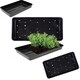 image 1 of 3 x Heavy Duty Seed Trays With Strong Rim For Extra Rigidity Seedling