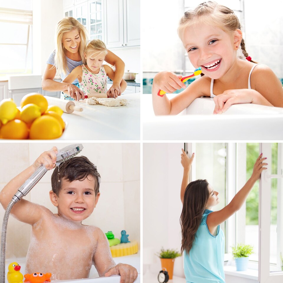 image 1 of Dryzone Silicone Sealant Replacement Kit (Anti Mould) - Complete kit for Professional looking joints in Kitchen and Bathroom