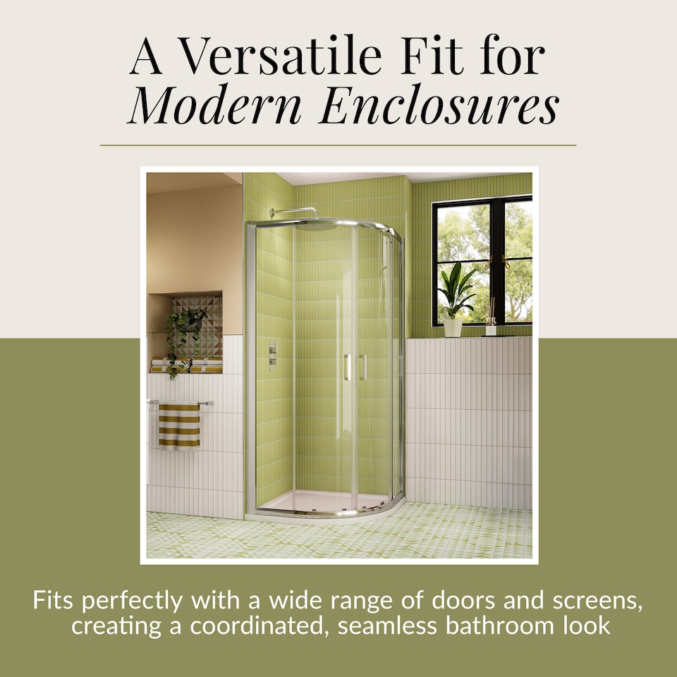 image 1 of Balterley Premium Quadrant Shower Tray | White | White | 1