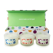 Candlelight Celebration Set of 3 Candles Gift Box Brights Spots | Multi | One Size