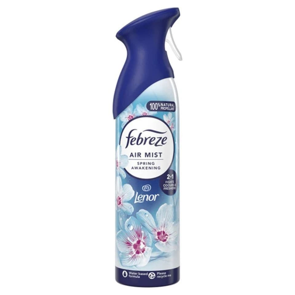 Febreze Spring Awakening Air Freshener Spray 185ml x 8