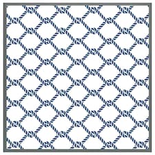 Navy chainlink rope (Picutre Frame) Grey | S