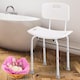 image 2 of HOMCOM Bath Chair Shower Stool Safety Seat Bathroom Adjustable Positions Elderly Aids