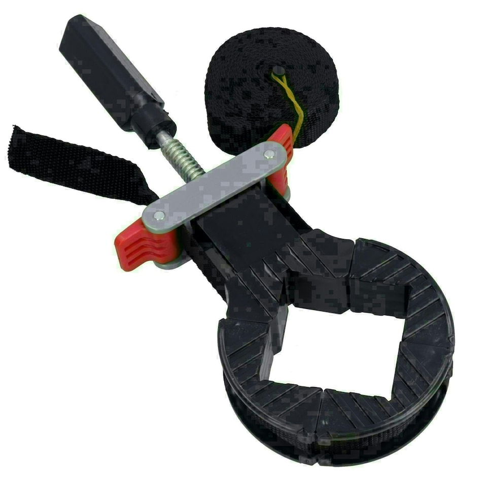 image 1 of Frame Sash Clamp Clasp 4 Jaw Webbing Type Picture Grip Holder Adjustable TE207