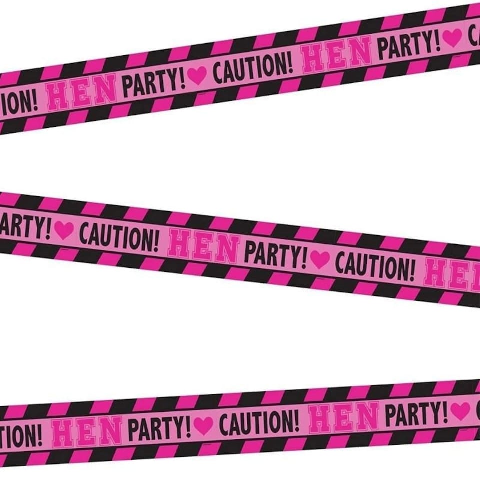 Amscan Hen Night Party Band - Pink/Black - One Size