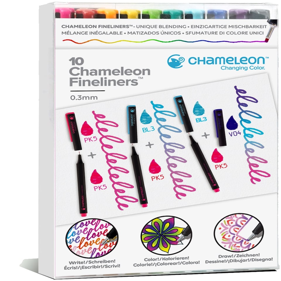 image 1 of Chameleon Color & Blending Fineliner - 10 Pack