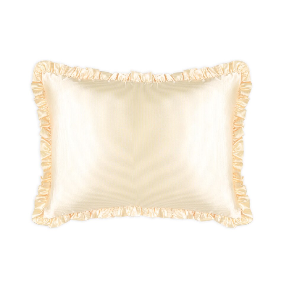 image 1 of Silver Cloud Silver Ion Infused Frilly Pillowcase - Buttercup Collection | Yellow