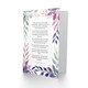 image 2 of Modern Blessed Beatitudes Pope Francis Quote Violet Christian Birthday Card
