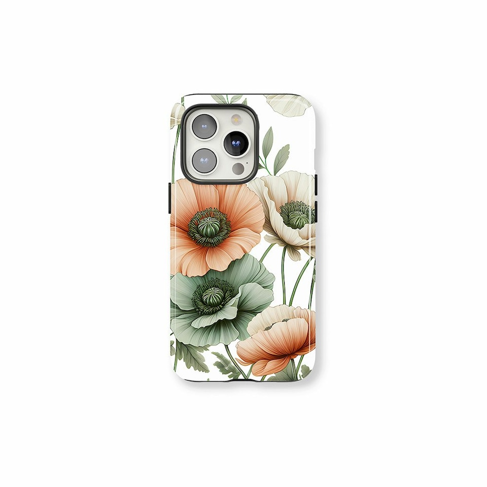 image 1 of Poppy Phone Case | Green | iPhone 14
Slim | iPhone 14
Slim